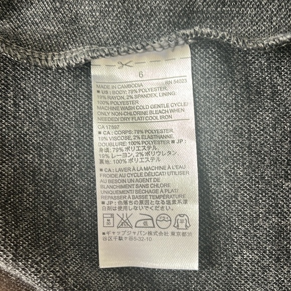 Banana Republic Windowpane Plaid Skater Dress – Size 6 – Preppy Academia Style - Picture 7 of 8